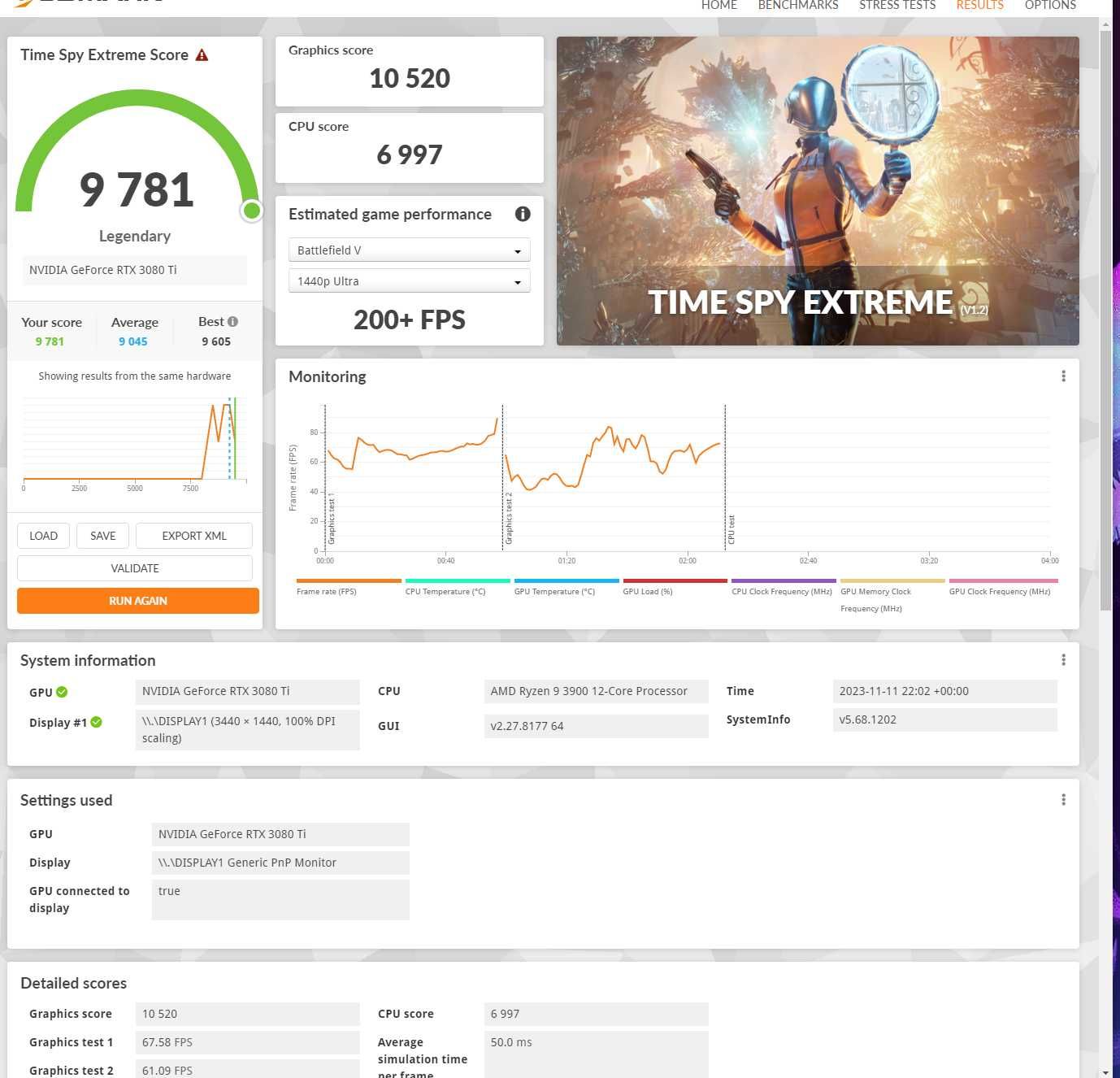 Gigabyte GeForce RTX 3080 Ti VISION OC 12GB GDDR6X