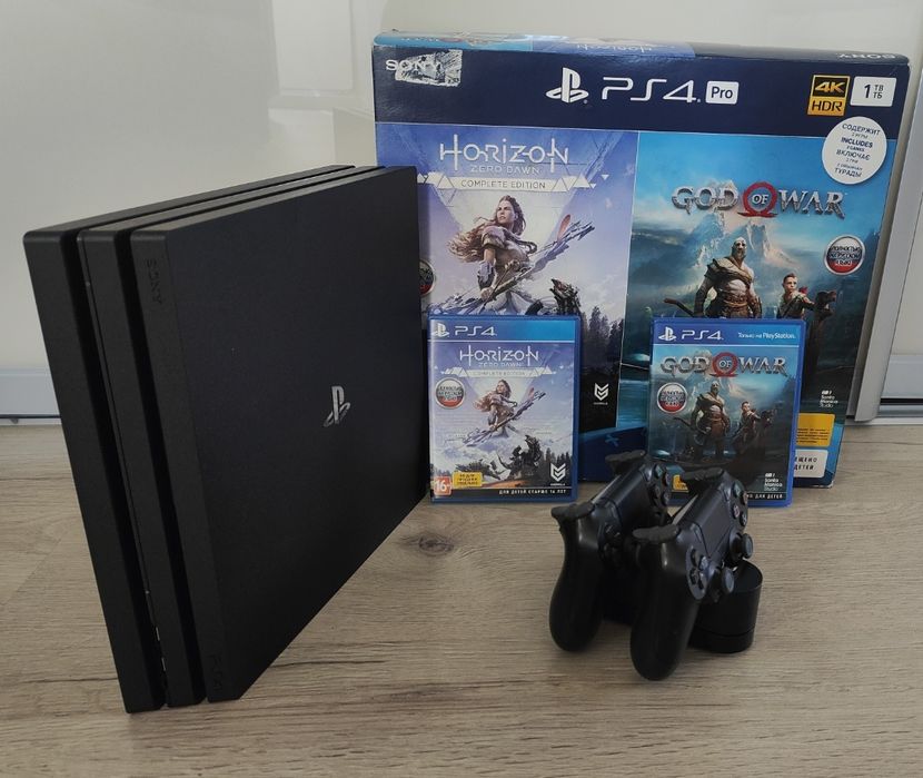 Игровая приставка Sony Playstation 4 pro 1tb последней ревизии