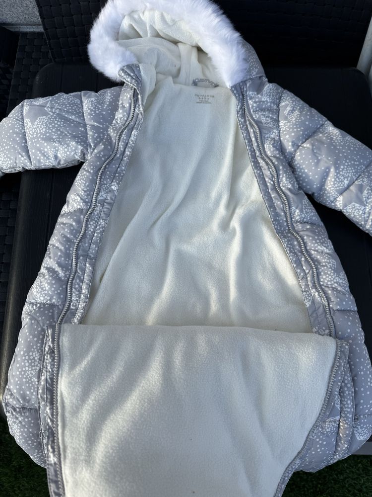 Saco inverno para bebe 6-9 meses
