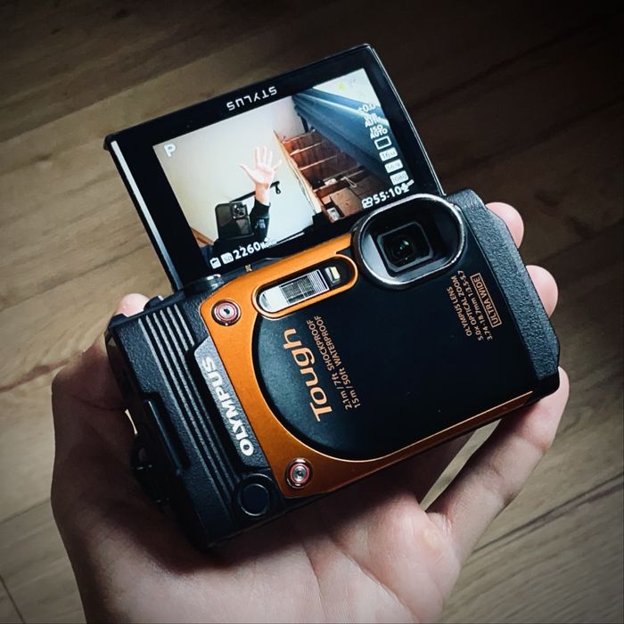 Olympus Tough TG-860 ЗАМІНА G7 X Цифровий Вінтажний Фотоапарат