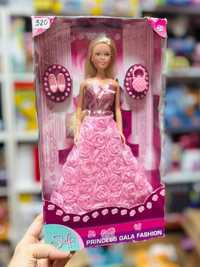 Лялька Штеффі Princess Gala Fashion в рожевій сукні  Кукла Штеффи