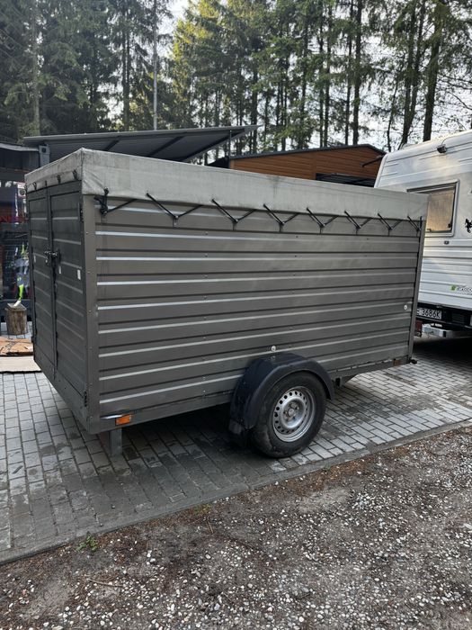 Przyczepa ciężarowa zabudowana , furgon, cargo