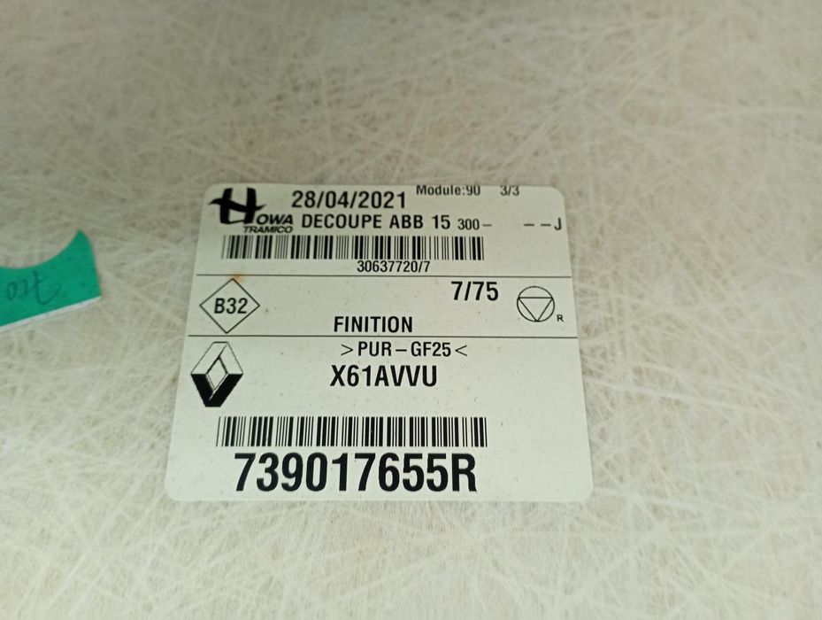 Forra de tejadilho RENAULT Kangoo Express (FW0/1_)