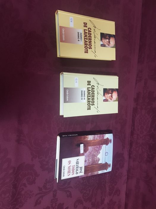 3 livros de José Saramago