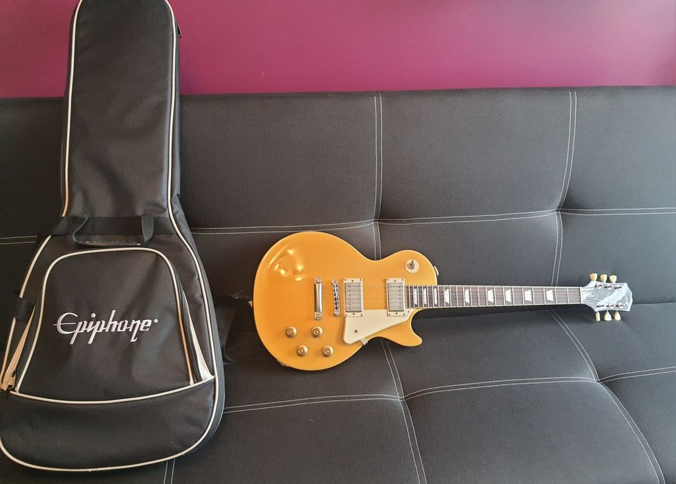 Epiphone Les Paul Standard 50s Goldtop w/Bag Gitara elektryczna Nowa