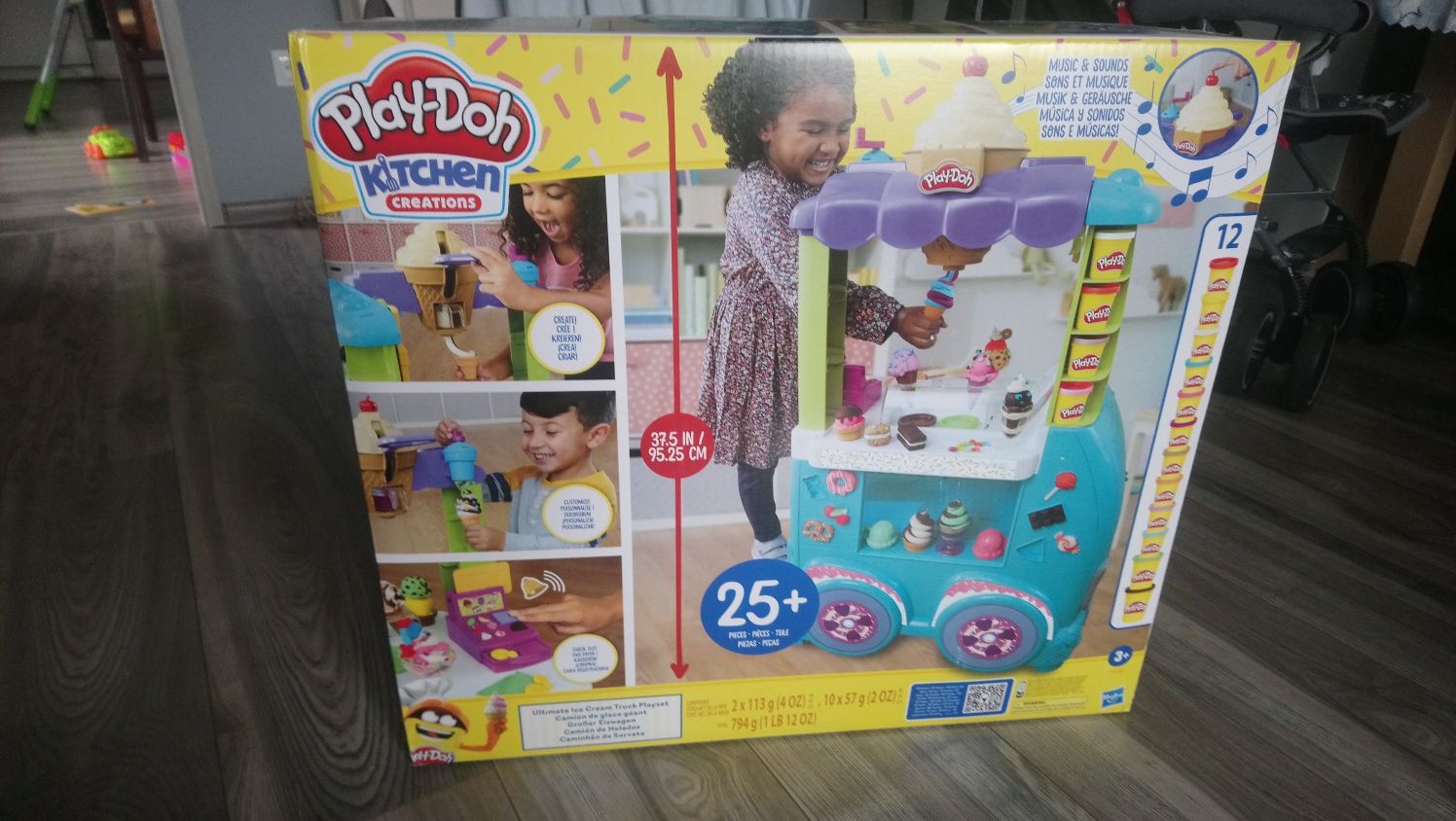 Duża, Wielka lodziarnia Play-Doh Hasbro