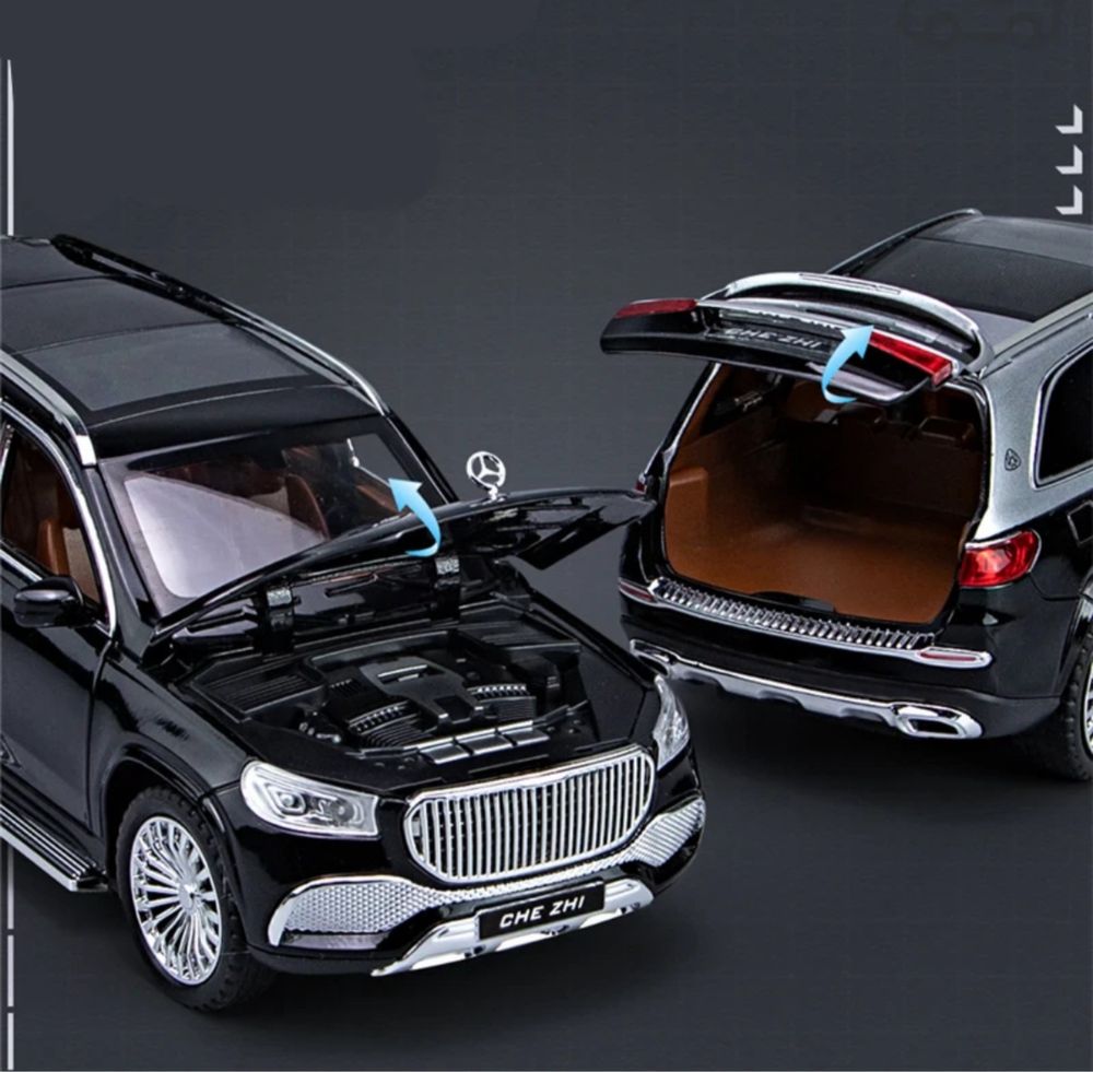 Модель авто 1:24 Mersedes Maybach GLS- 600