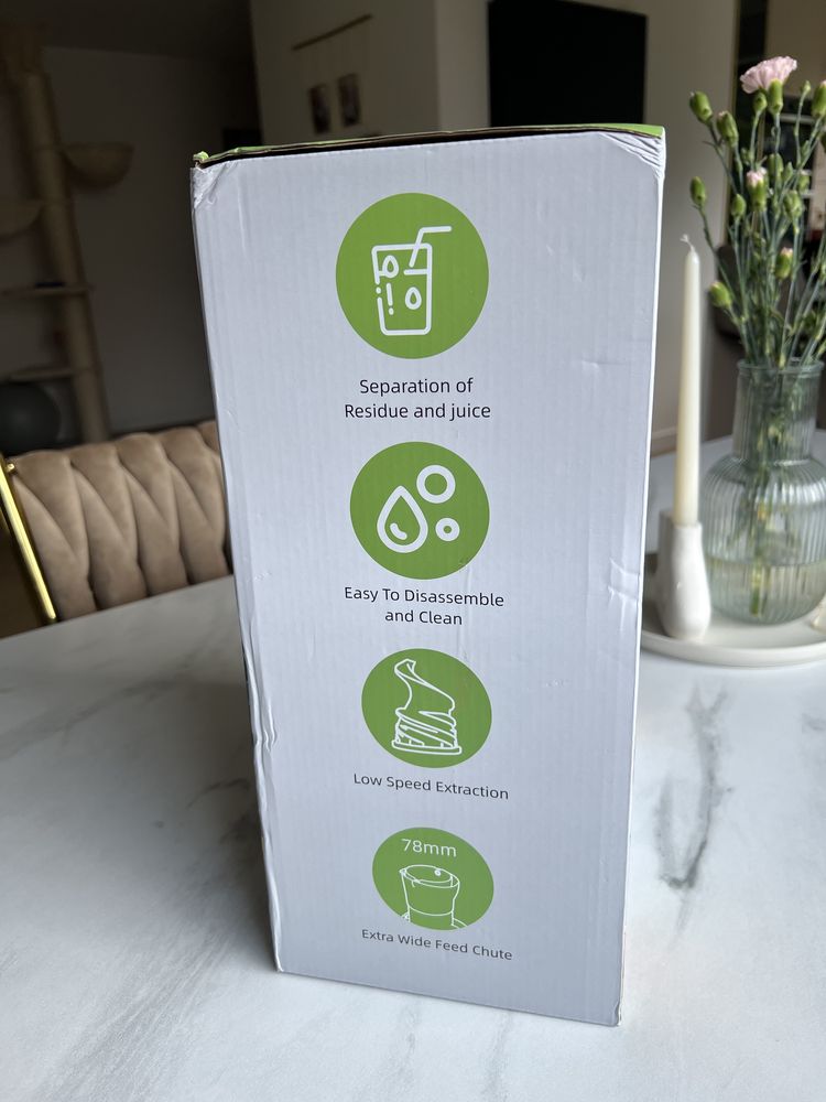 Nowa wyciskarka wolnoobrotowa BioloMix do soków