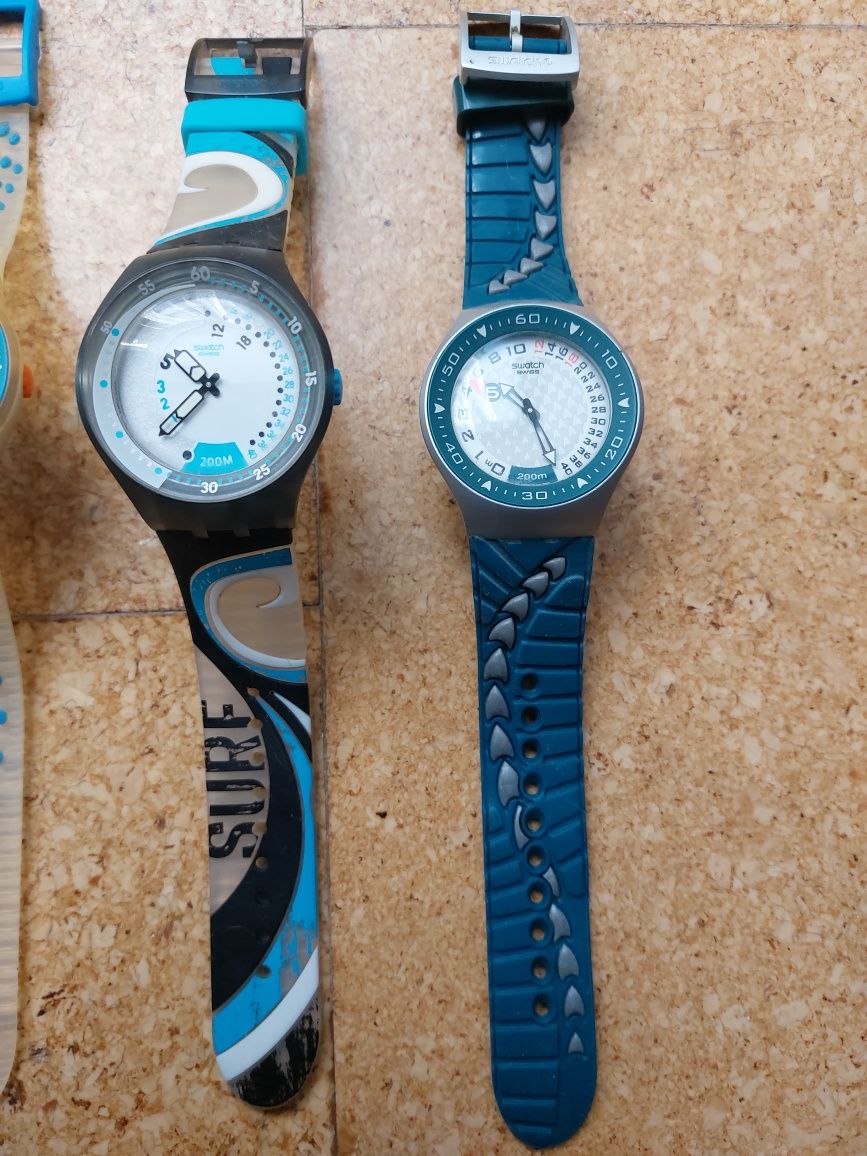 Relogios Swatch Irony e Fun Scuba