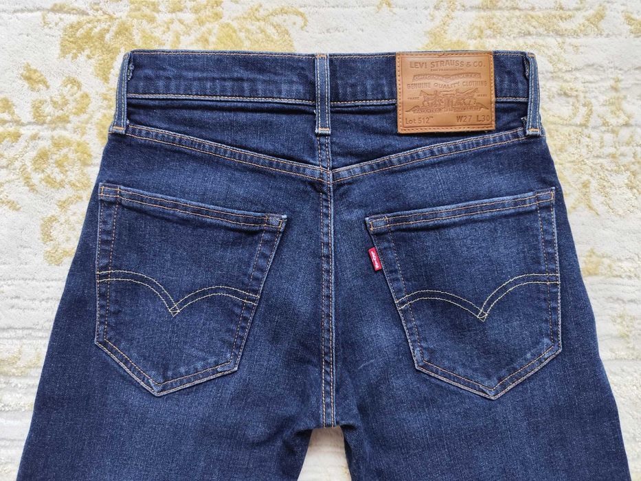 Джинси жіночі Levis 512 W27/L30