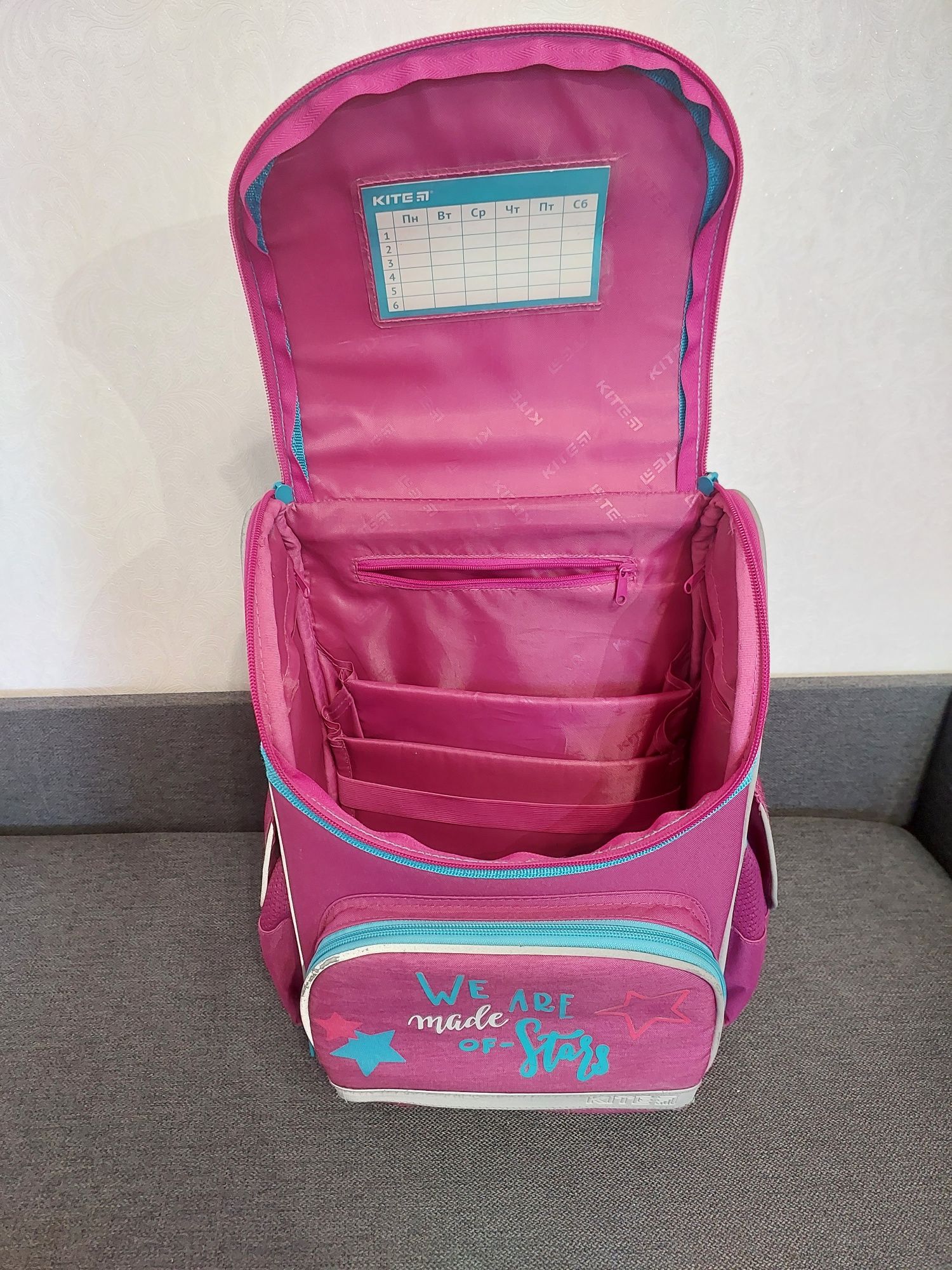Шкільний рюкзак каркасний Kite