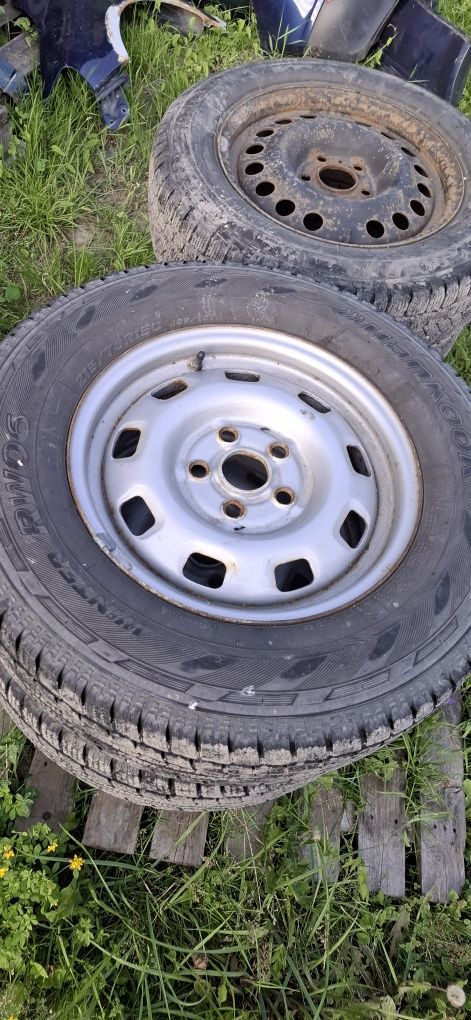 Koła volkswagen T4 komplet wzmacniane 15cali