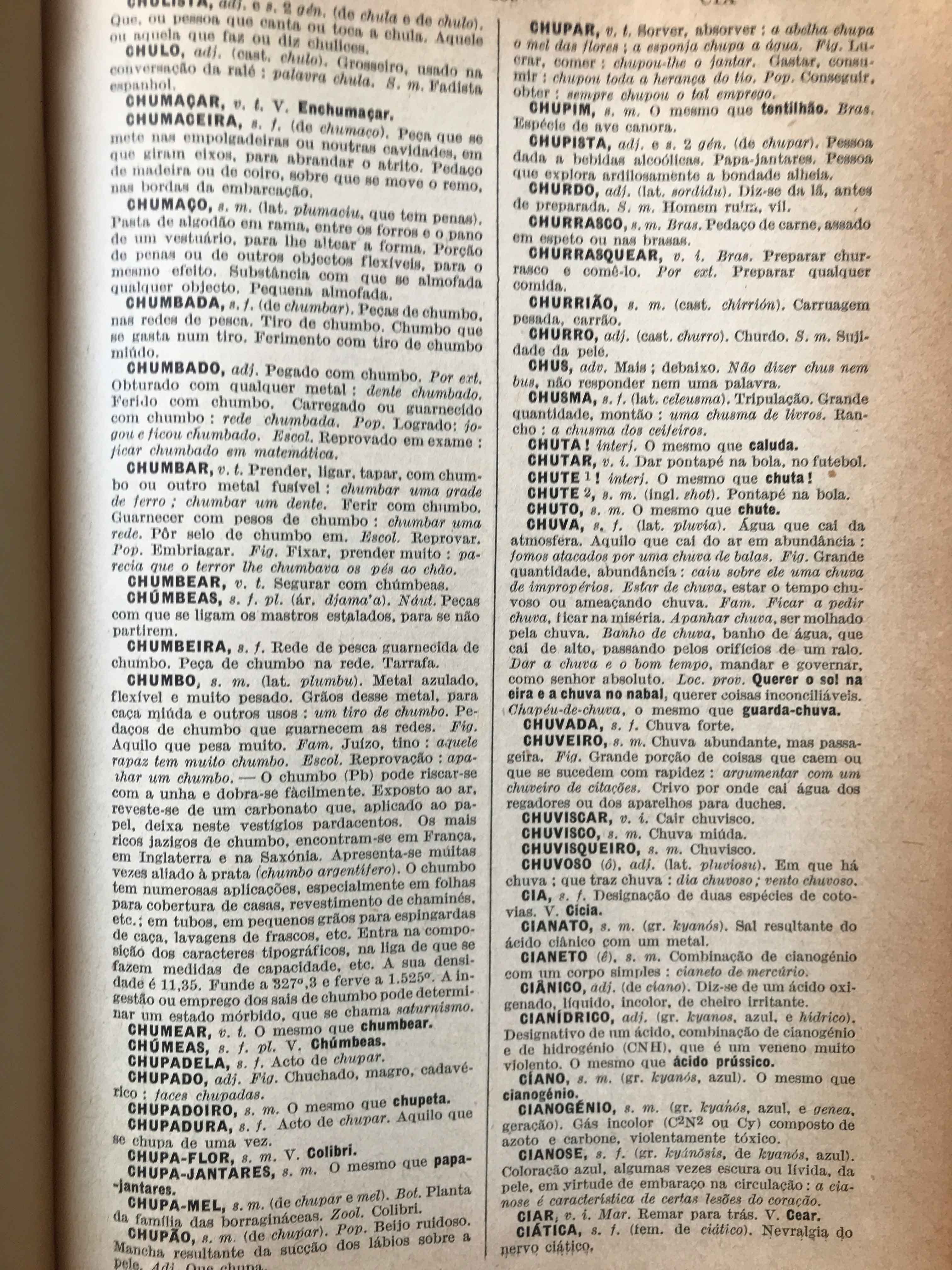 Dicionário Prático Ilustrado 1972 esgotado Jaime Séguier Lello Irmão