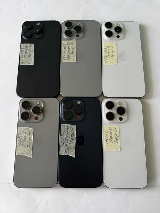 Європа Apple iPhone 15 Pro Max 256/512gb Pro 128/256gb Дисплей Екран