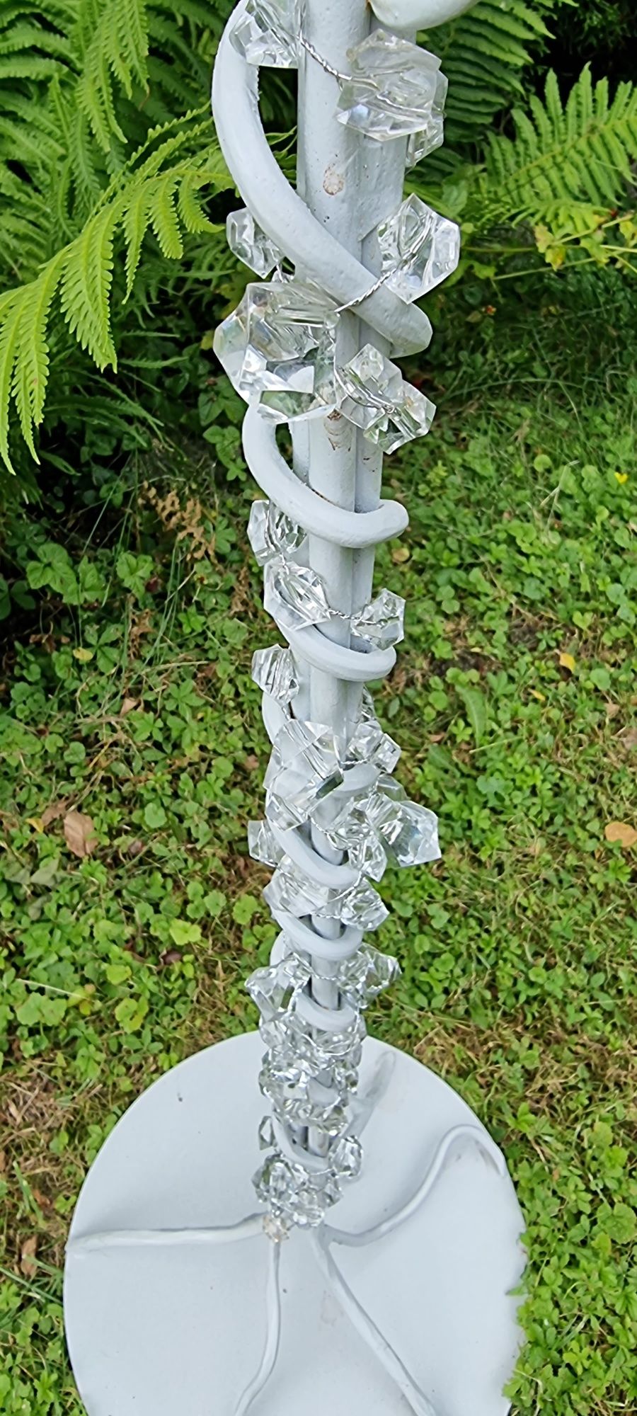 Dekoracja ślubna metalowe drzewko