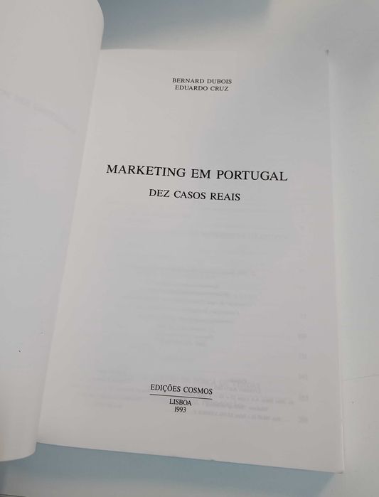 Marketing em Portugal, de Bernard Dubois e Eduardo Cruz