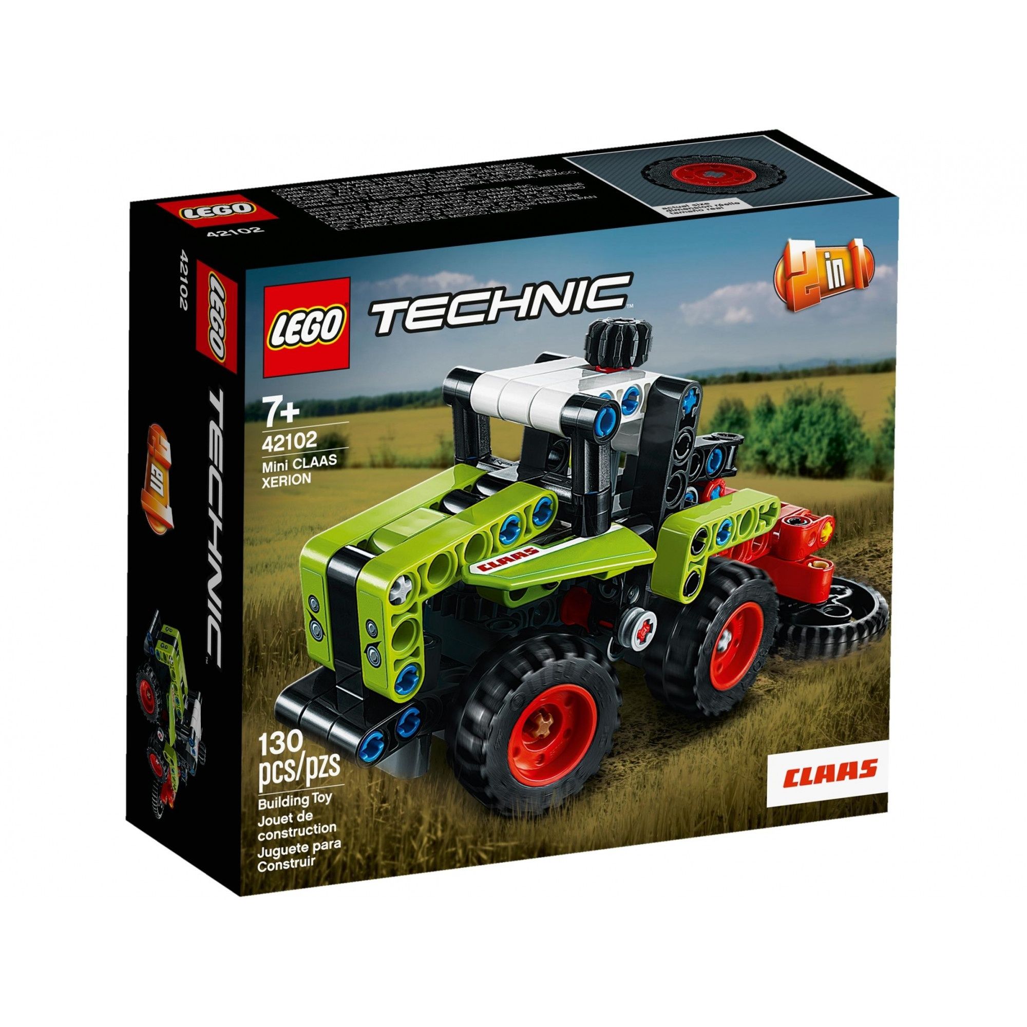 Lego Technic tractor Claas 42102