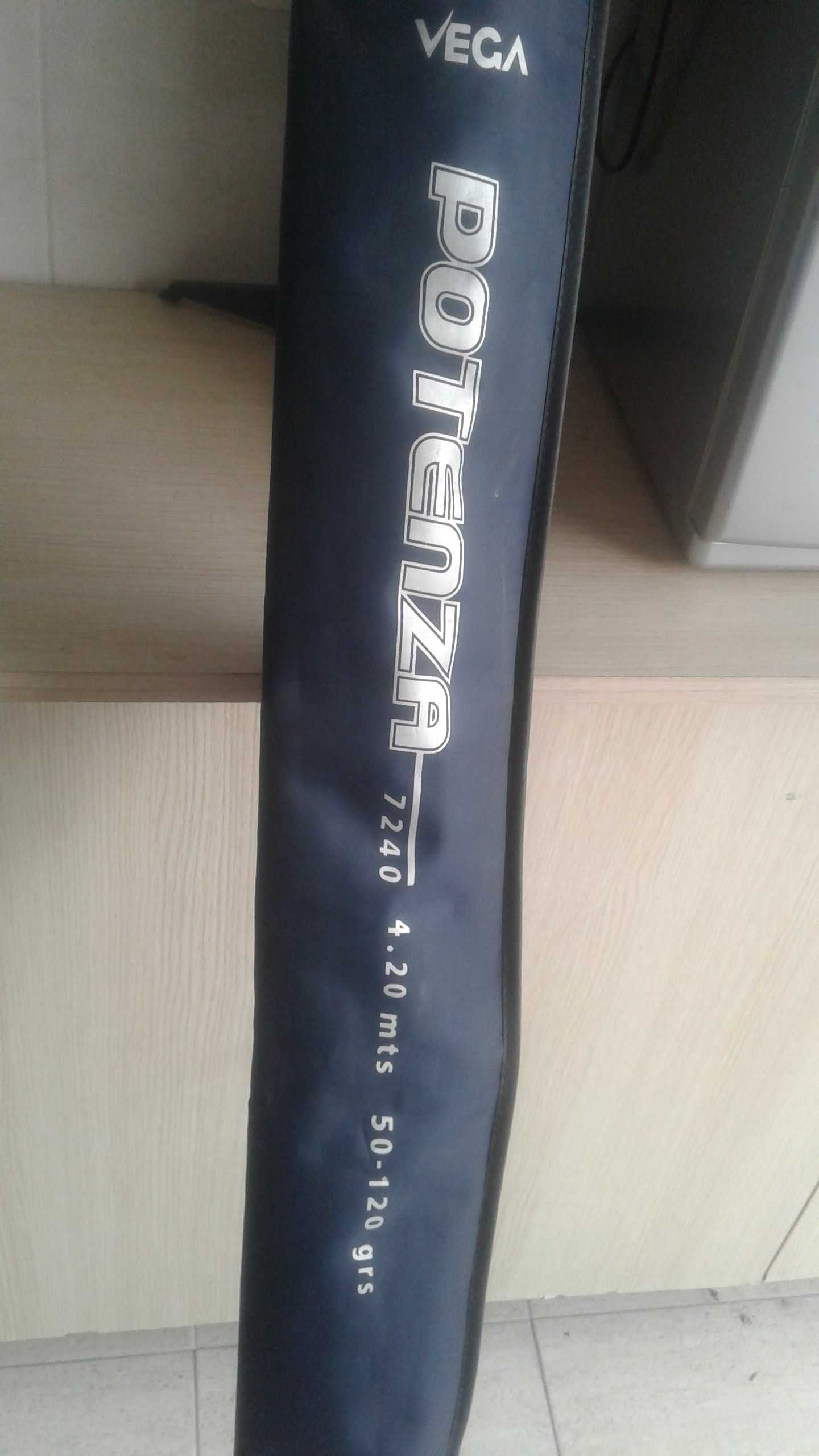 Cana de Spinning e Buldo VEGA, SILSTAR, SHIMANO e material (ver lista)