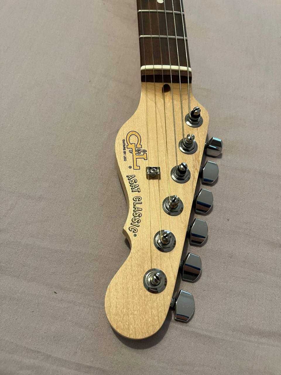 Gitara G&L ASAT Classic Bluesboy 90 Semi Hollow Sunburst - Made in USA