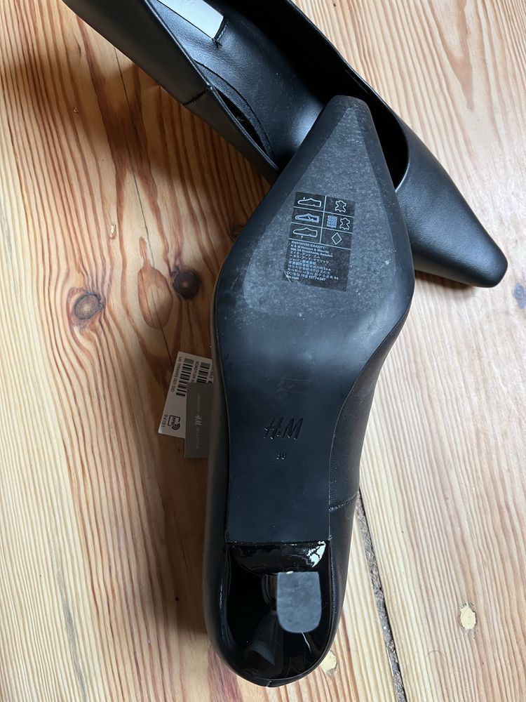 Buty skórzane nowe