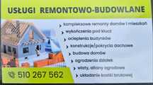 Usługi ogolno budowlane