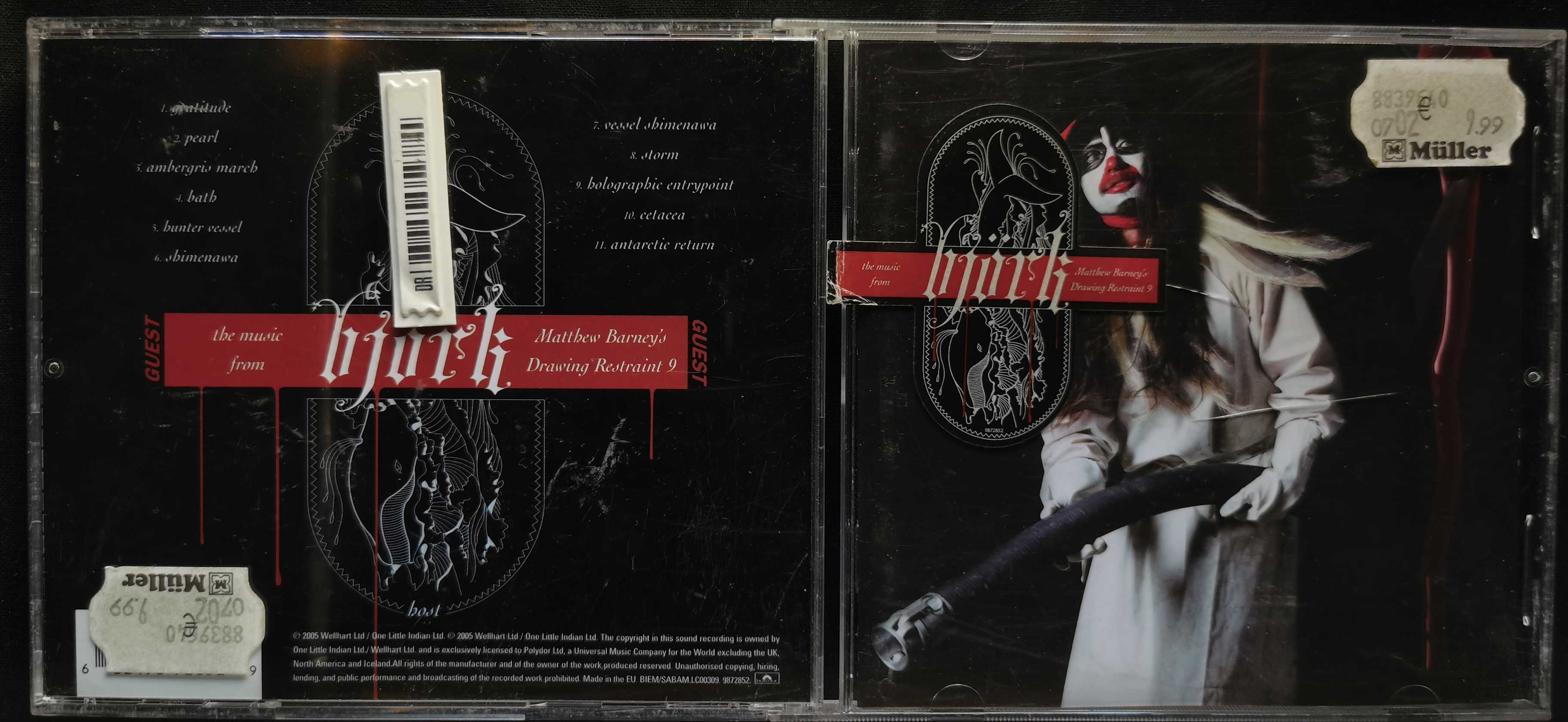 CD Björk – The Music From Drawing Restraint 9