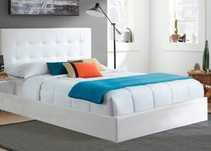 Cama armani completa (com estrado e colchão)
