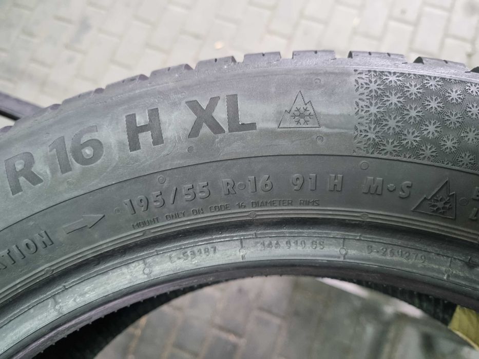 195/55/16 91H XL Continental All Season Contact 2 PARA MONTAŻ WYSYŁKA