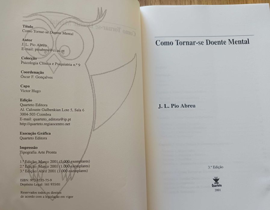 Como tornar-se doente mental - J.L. Pio Abreu