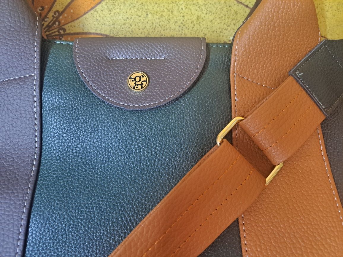 Nowa torebka shopper bag Gregorio skóra ekologiczna