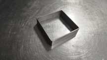 Aros em inox 8 cm