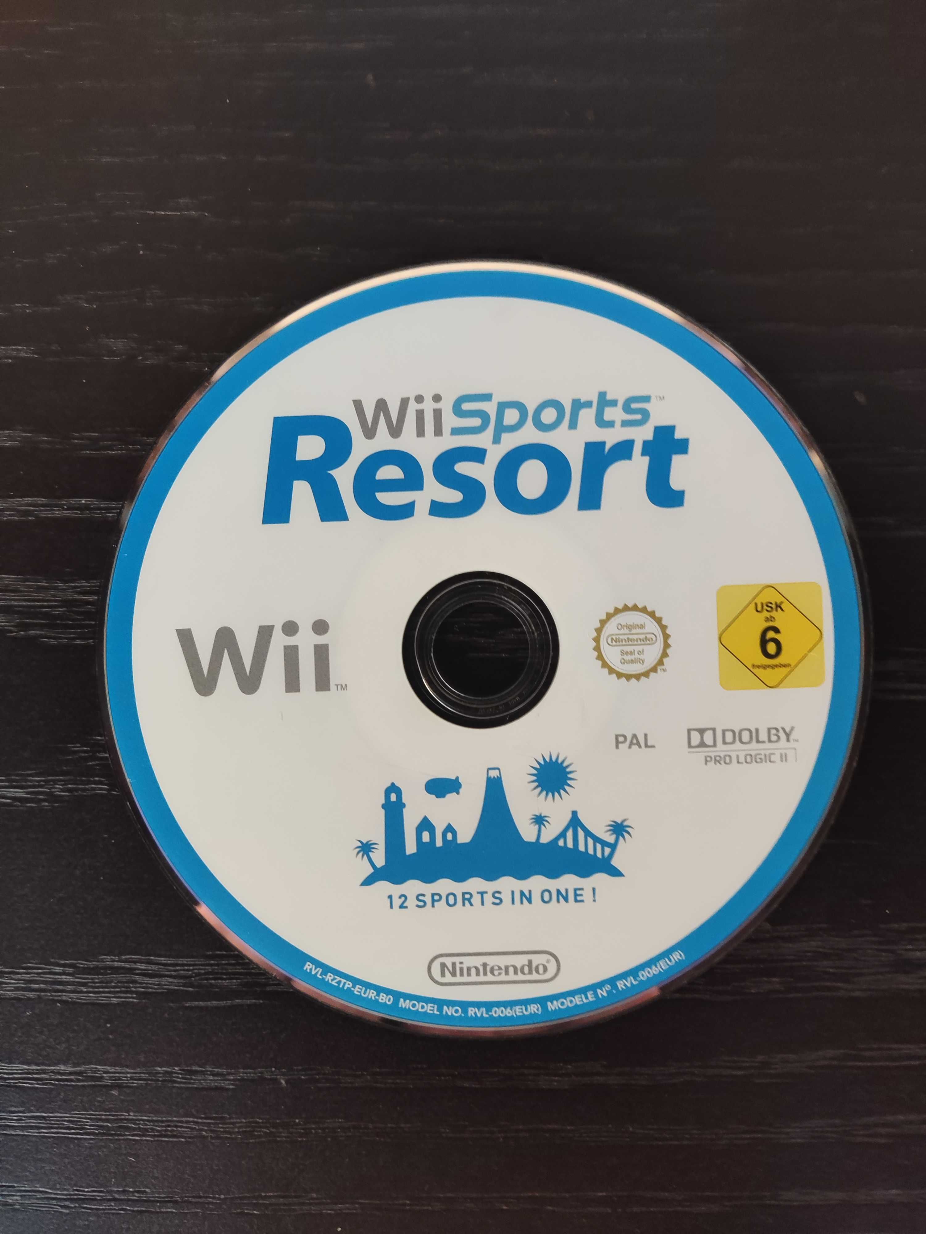 Wii Sports Resort em Muito Bom estado geral com caixa e manual [CIB]