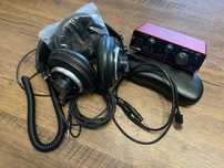 Focusrite Scarlett Solo 3rd Gen + AKG K240