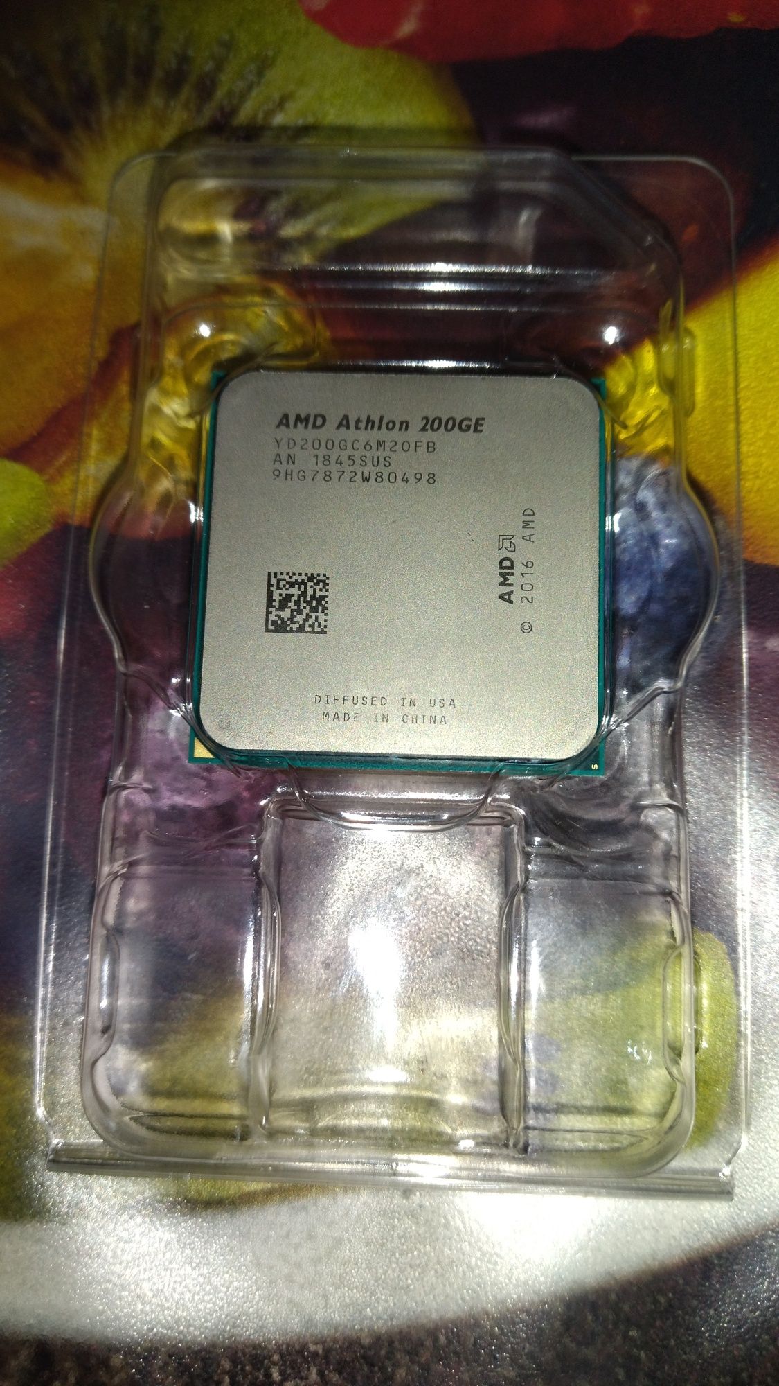 Processador AMD Athlon 200GE Socket AM4 Sem cooler