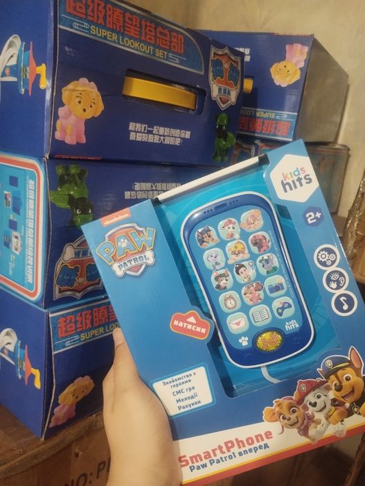 РОЗПРОДАЖ ! НОВІ Бази paw patrol набори з машинками щенячий патруль