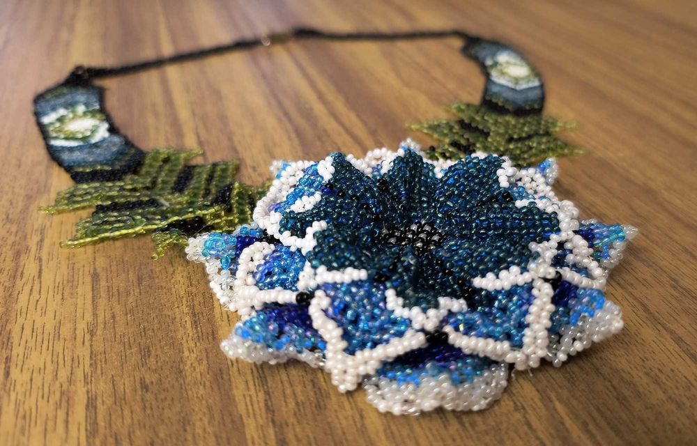 Намисто з бісеру ручної роботи від бабусі