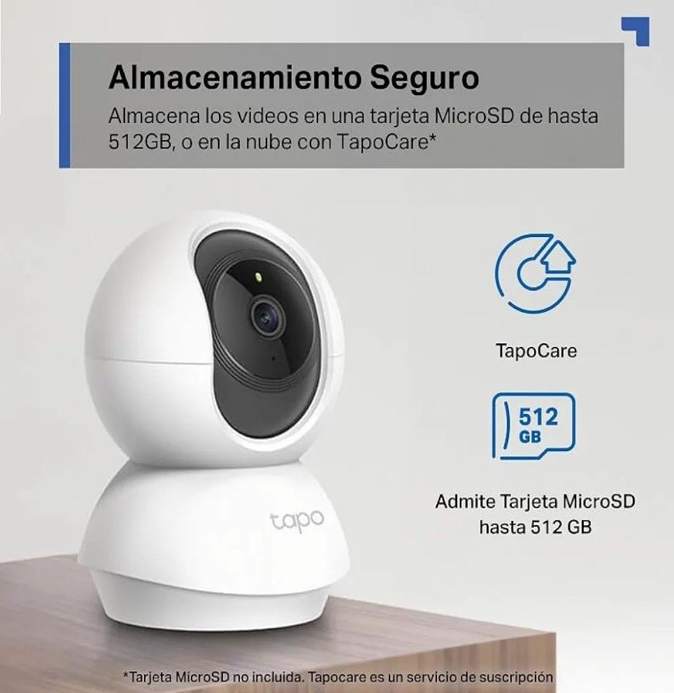 Câmara de Vigilância WiFi Tapo C200C – Segurança Total em Casa