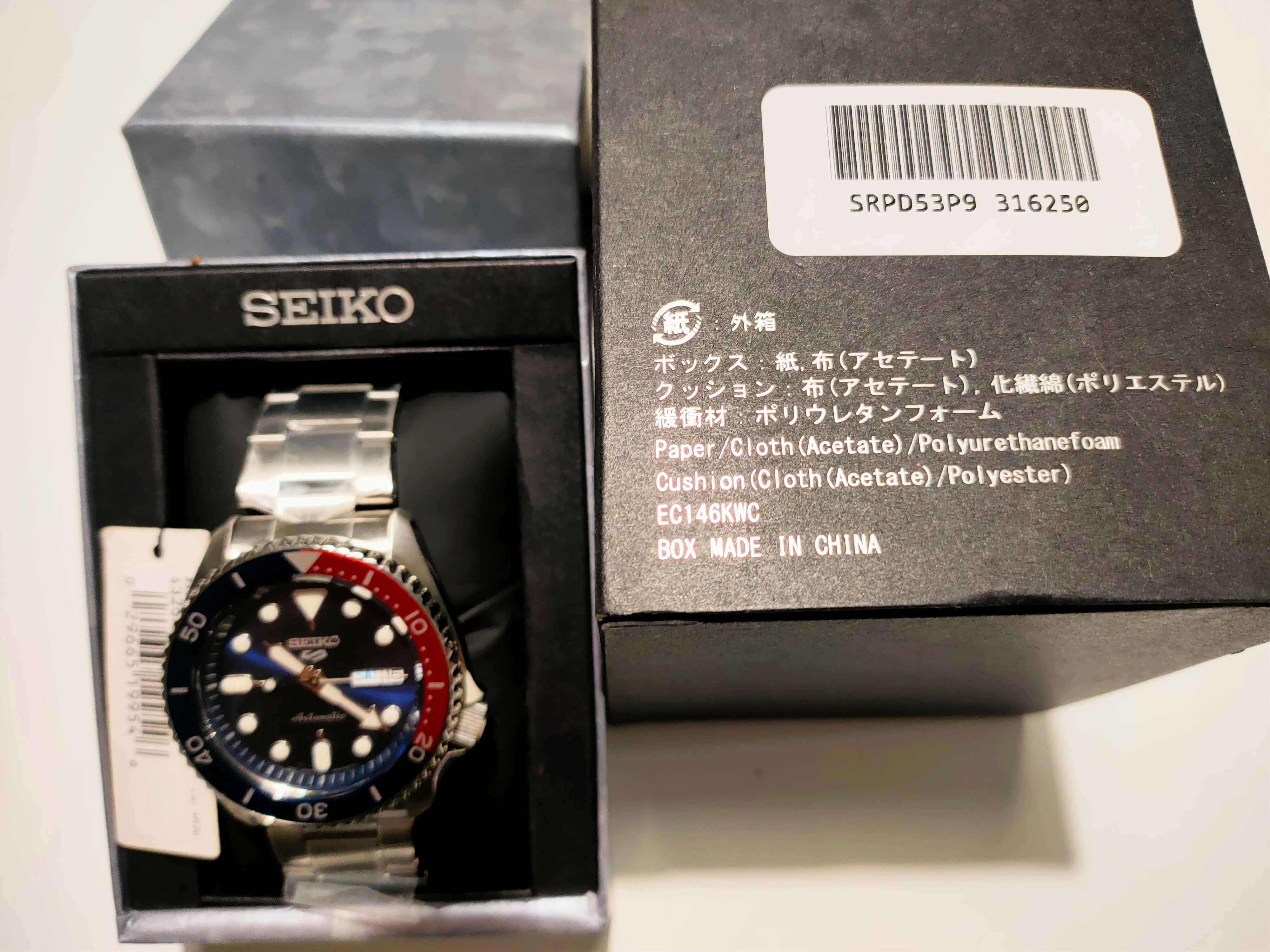 Zegarek Seiko 5 sport automatic SRPD53P9 - nowy