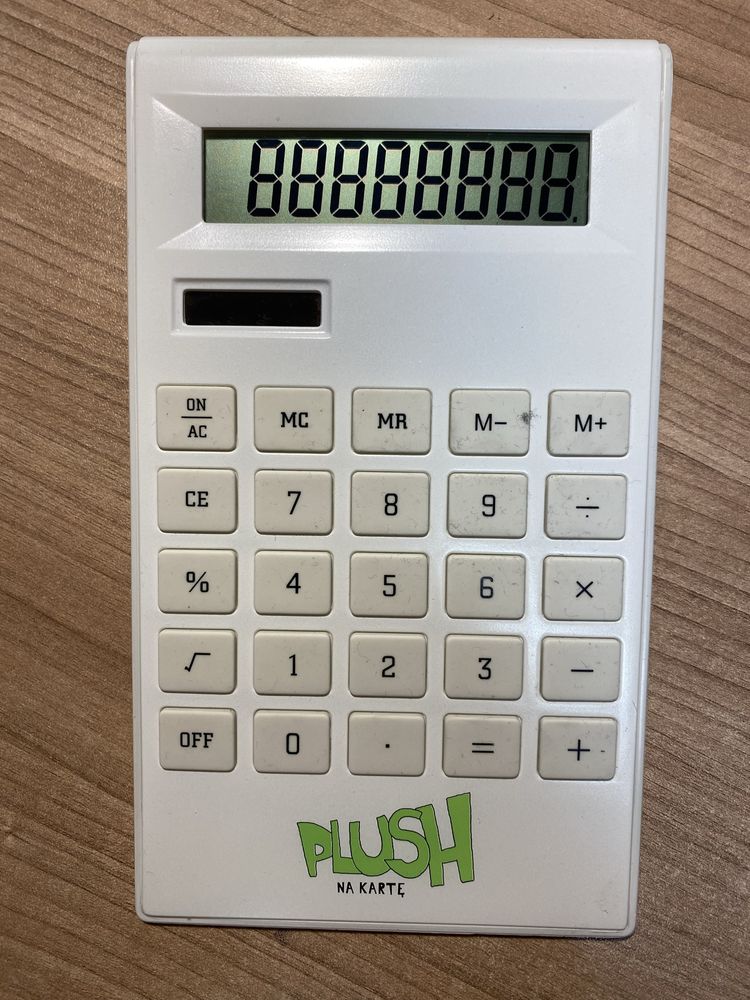 Kalkulator  biały