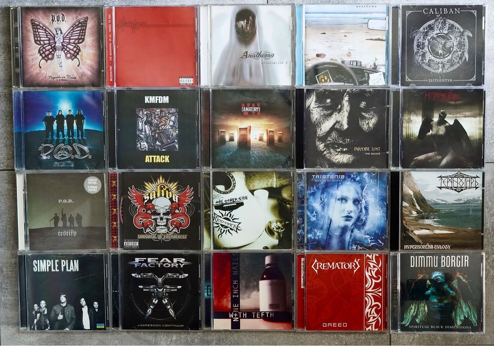 CD диски Rock Metal (оновлено)