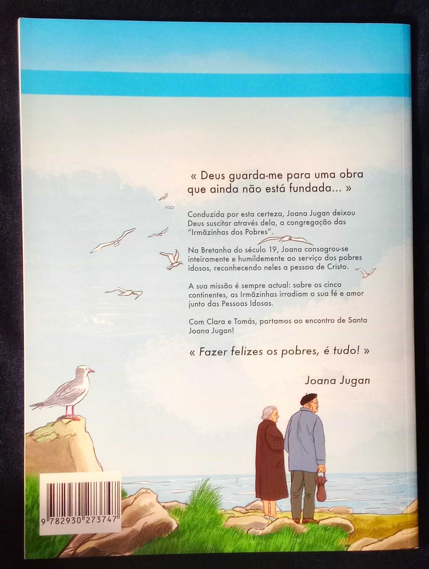 Livro de banda desenhada Joana Jugan