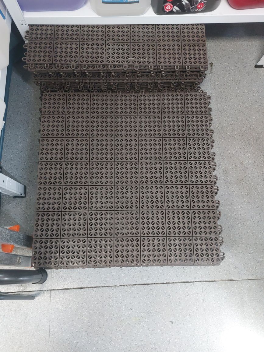 Piso plástico 0,55x0,55