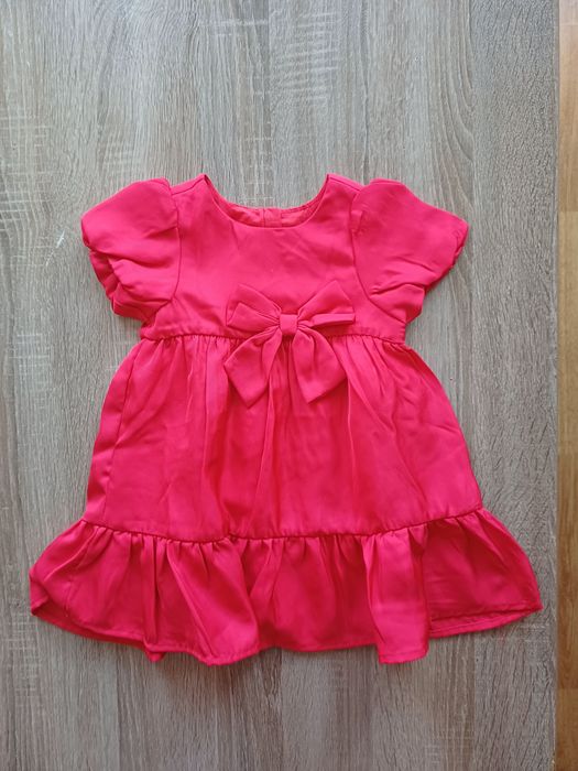 Cool Club sukienka dziewczynka falbanki kokarda 80