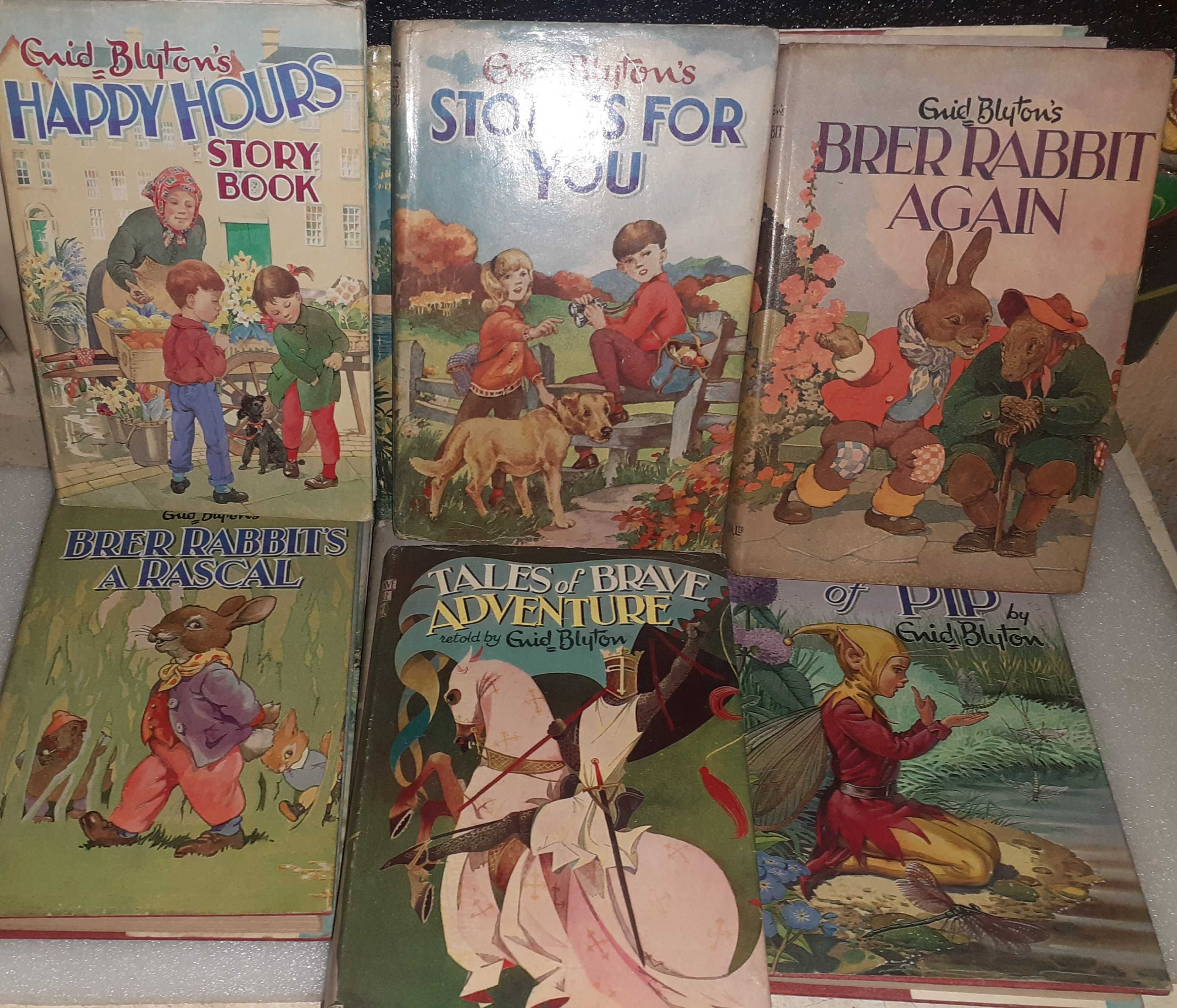 Enid Blyton -lote de livros para crianças em inglês.