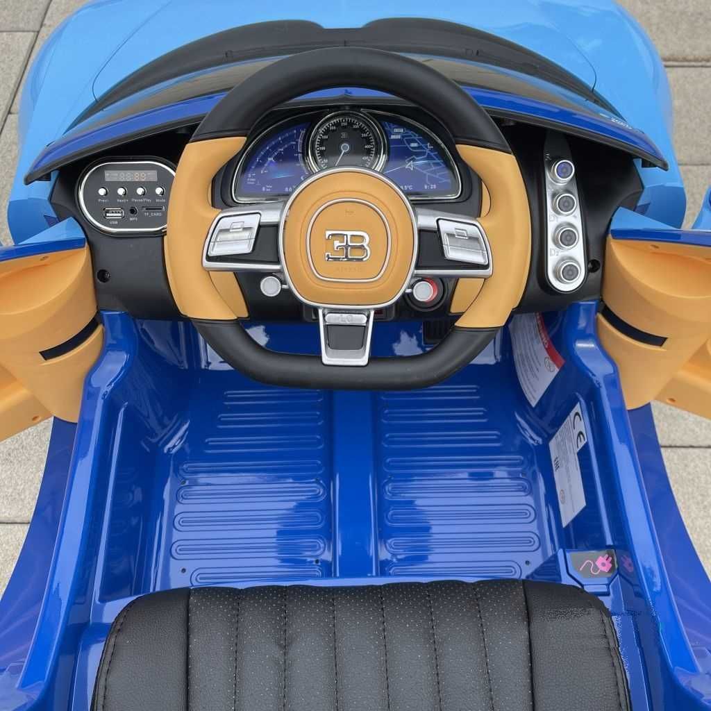 Samochód BUGATTI Chiron Auto AKUMULATOR Motor Elektryczny RC 2 DZIECI