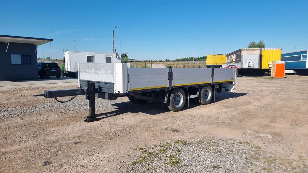 Wielton 39.500zł netto BUDOWLANKA 6.70 GÓRNY ZACZEP Z NAJAZDAMI TANDEM 2014rok NISKA St. bdb MOŻLIWOŚĆ TRANSPORTU