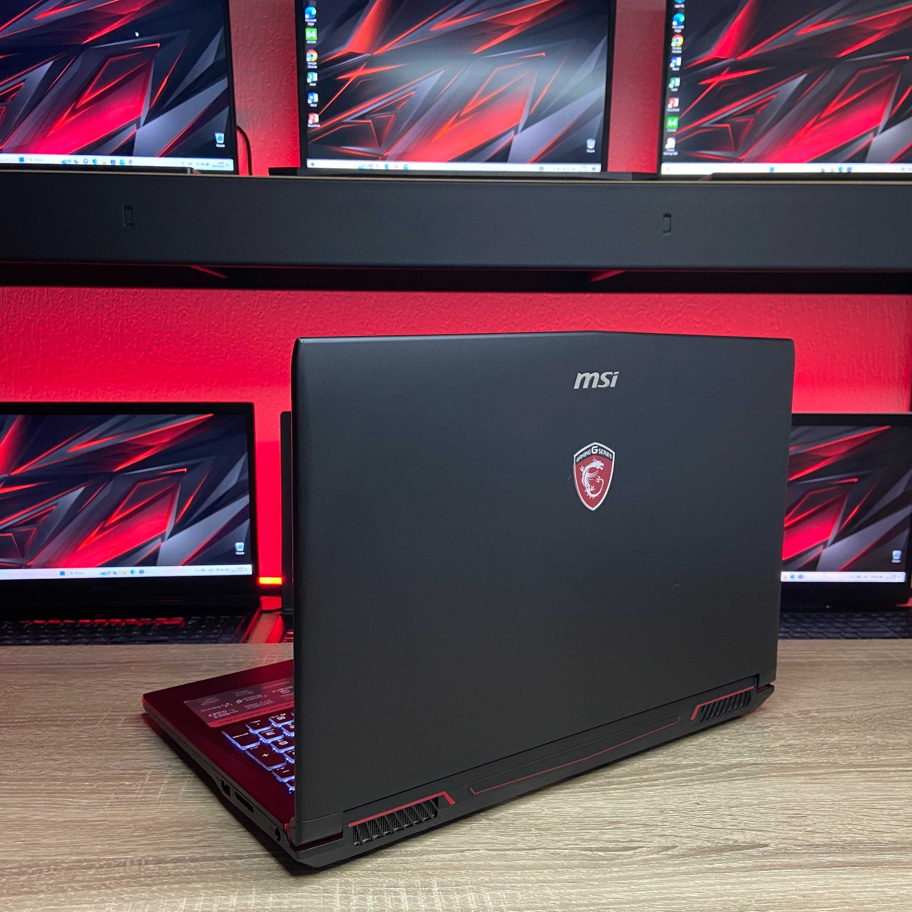 Ігровий ноутбук MSI i7-6700HQ 16Gb 256Gb SSD 1TB HDD GTX1060/Гарантія