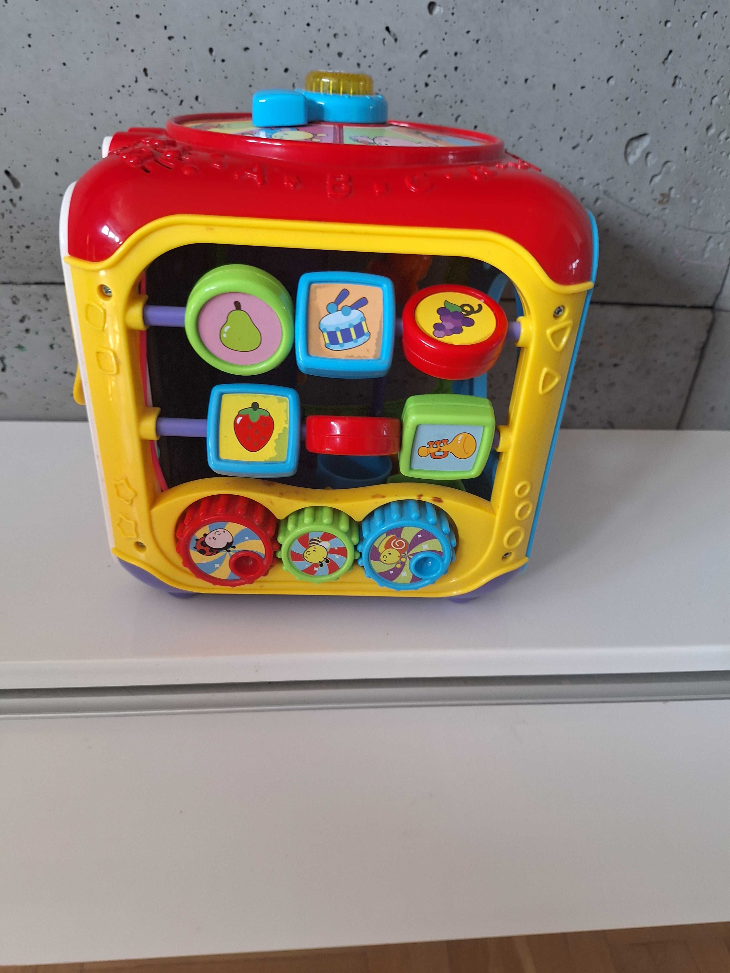 Vtech zabawka interakrywna,  kostka edukacyjna
