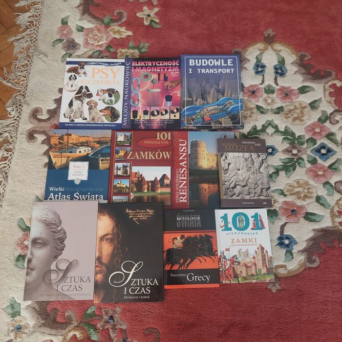 Albumy sztuka, historia,nauka