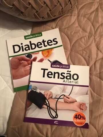 Conjunto 2 Livros - SAÚDE PRÁTICA: Tensão Arterial e Diabetes
